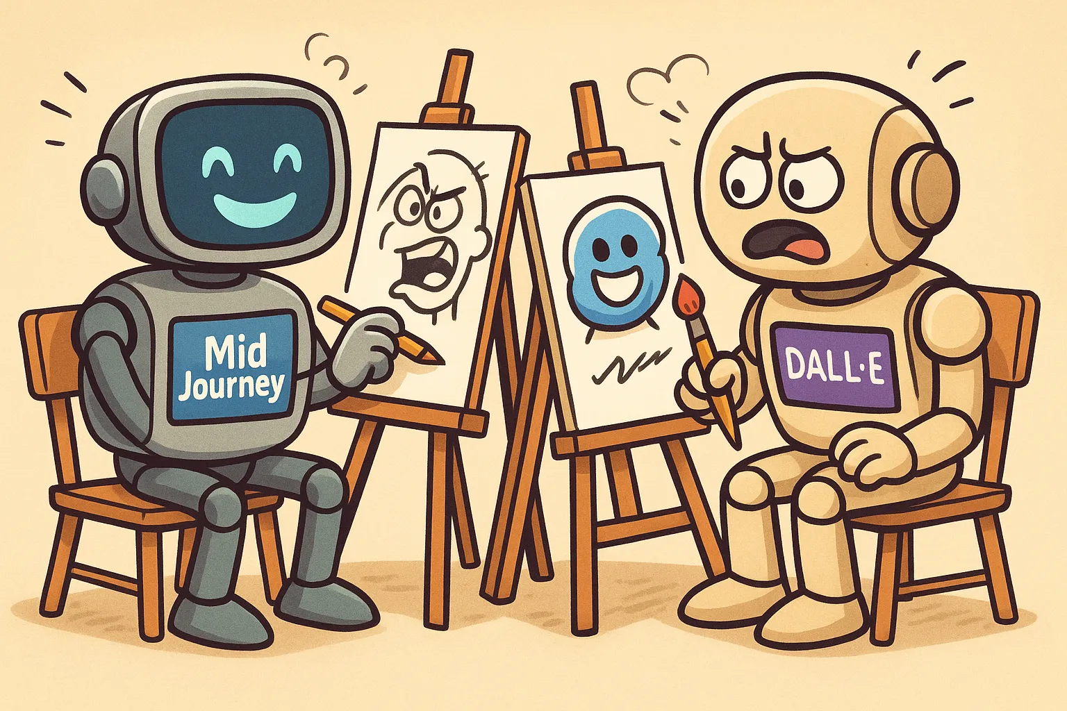 Midjourney vs DALL-E : quelle IA pour créer vos visuels ?