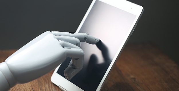 AI robotic operations tablet