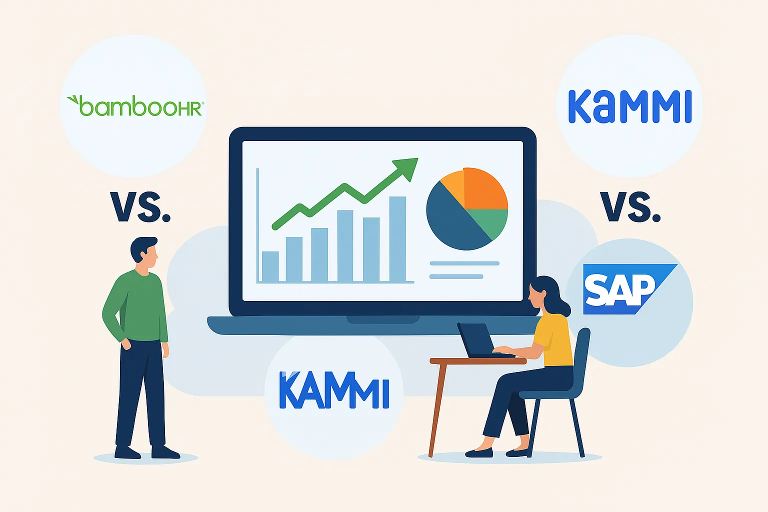 Comparatif SIRH 2025 : BambooHR vs Kammi vs SAP SuccessFactors